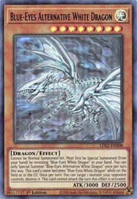 Blue-Eyes Alternative White Dragon (Blue) [LDS2-EN008] Ultra Rare Yu-Gi-Oh!