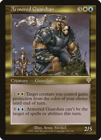 Armored Guardian [Invasion] Magic: The Gathering