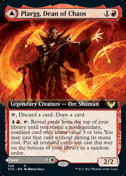 Plargg, Dean of Chaos // Augusta, Dean of Order (Extended Art) [Strixhaven: School of Mages] Magic: The Gathering