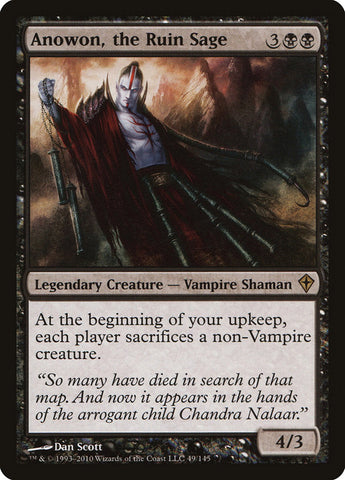 Anowon, the Ruin Sage [Worldwake] Magic: The Gathering