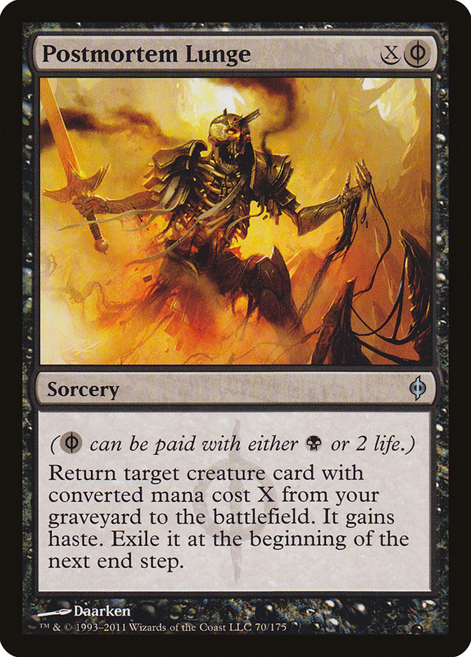 Postmortem Lunge [New Phyrexia] Magic: The Gathering