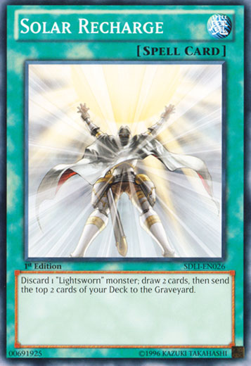 Solar Recharge [SDLI-EN026] Common Yu-Gi-Oh!