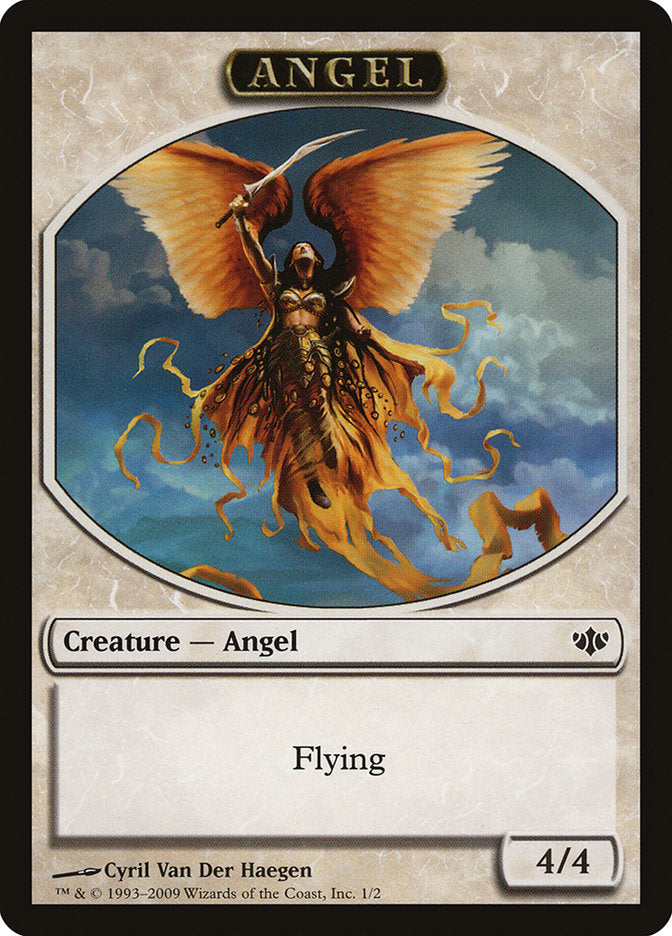 Angel Token [Conflux Tokens] Magic: The Gathering