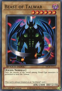 Beast of Talwar [SBCB-EN111] Common Yu-Gi-Oh!