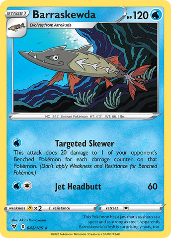 Barraskewda (042/185) [Sword & Shield: Vivid Voltage] Pokémon