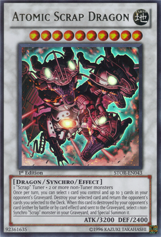 Atomic Scrap Dragon [STOR-EN043] Ultra Rare Yu-Gi-Oh!