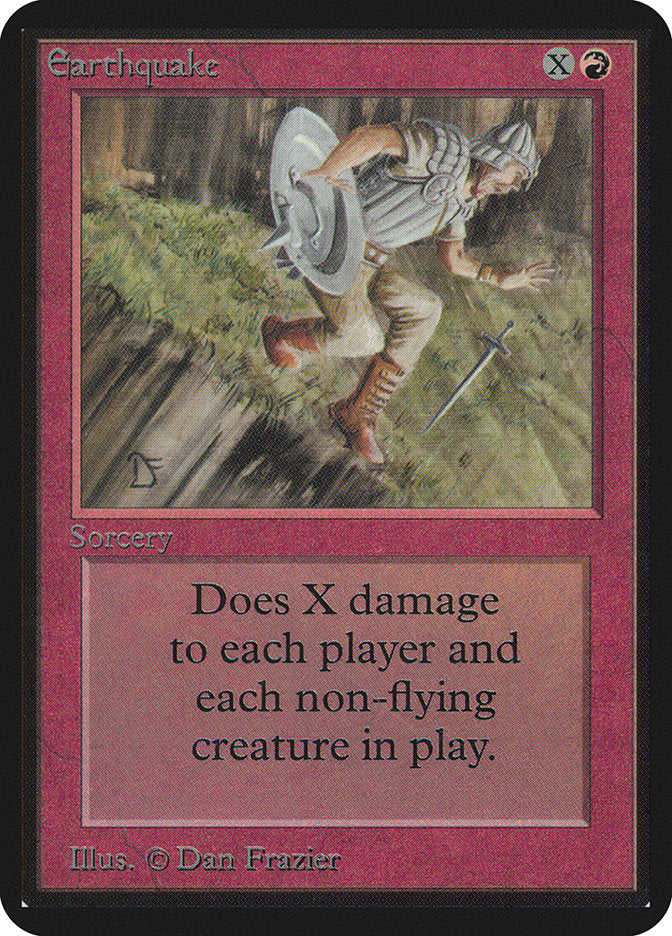 Earthquake [Alpha Edition] Magic: The Gathering