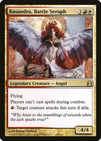 Basandra, Battle Seraph [Commander 2011] Magic: The Gathering