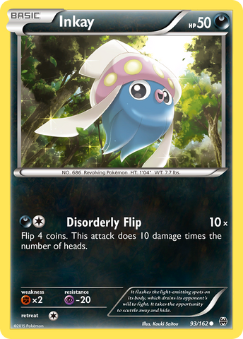Inkay (93/162) [XY: BREAKthrough] Pokémon