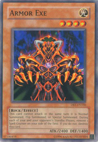 Armor Exe [DR1-EN130] Common Yu-Gi-Oh!