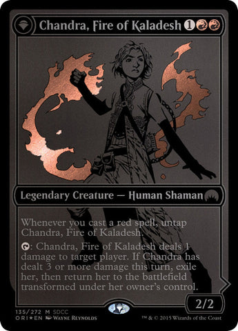 Chandra, Fire of Kaladesh // Chandra, Roaring Flame [San Diego Comic-Con 2015] Magic: The Gathering