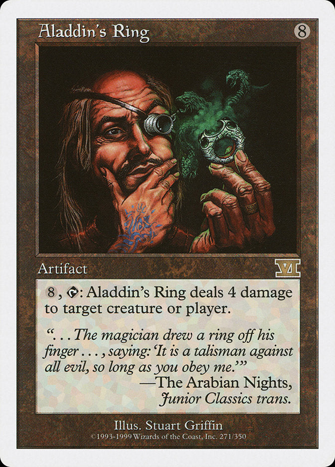 Aladdin's Ring [Classic Sixth Edition] Magic: The Gathering