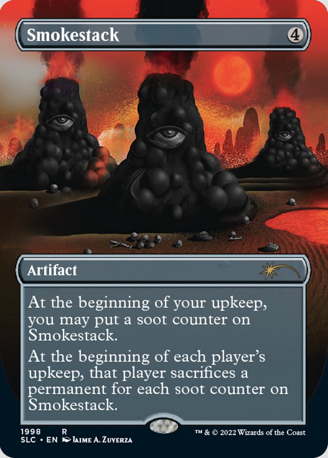 Smokestack (Borderless) [Secret Lair 30th Anniversary Countdown Kit] Magic: The Gathering