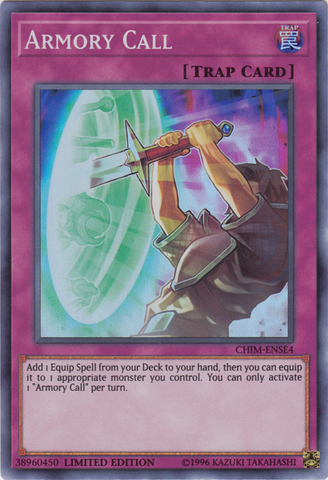 Armory Call [CHIM-ENSE4] Super Rare Yu-Gi-Oh!