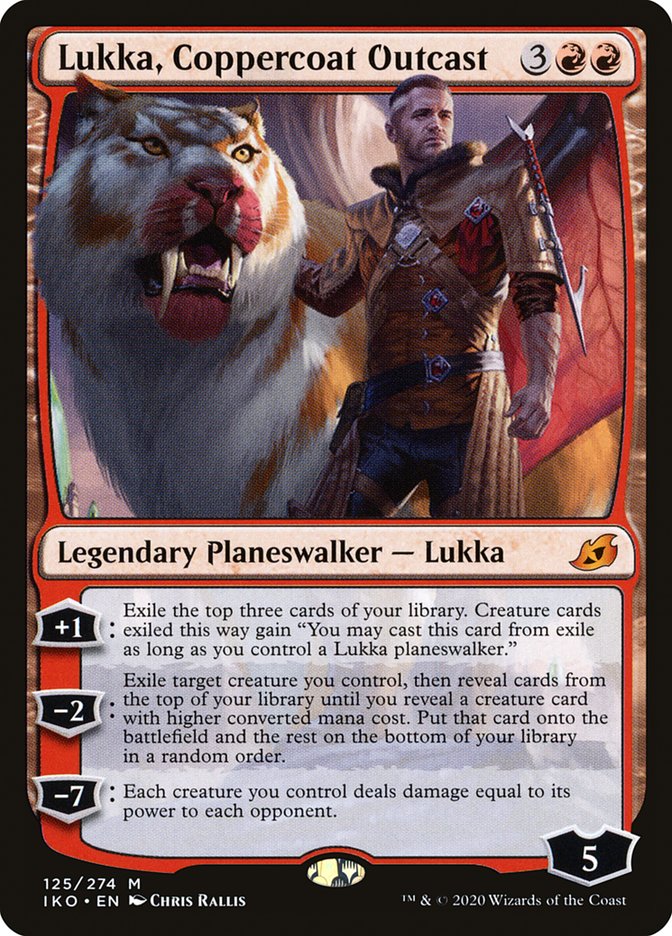 Lukka, Coppercoat Outcast [Ikoria: Lair of Behemoths] Magic: The Gathering