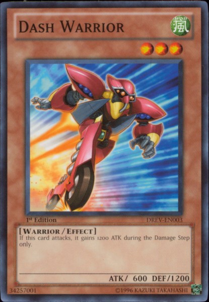 Dash Warrior [DREV-EN003] Common Yu-Gi-Oh!