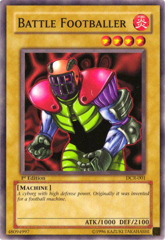 Battle Footballer [DCR-001] Common Yu-Gi-Oh!