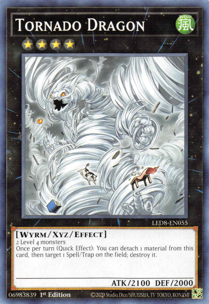 Tornado Dragon [LED8-EN055] Common Yu-Gi-Oh!