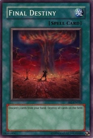 Final Destiny [SRL-EN035] Common Yu-Gi-Oh!