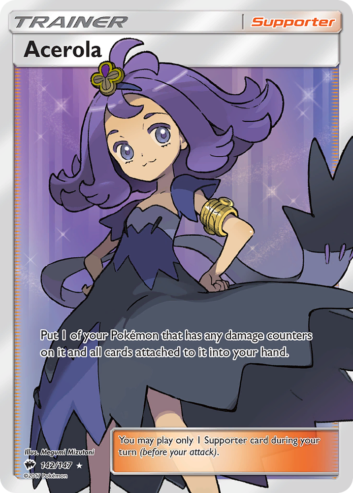 Acerola (142/147) [Sun & Moon: Burning Shadows] Pokémon