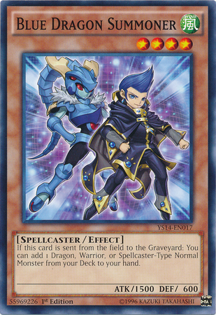 Blue Dragon Summoner [YS14-EN017] Common Yu-Gi-Oh!