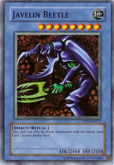 Javelin Beetle [PP01-EN013] Super Rare Yu-Gi-Oh!