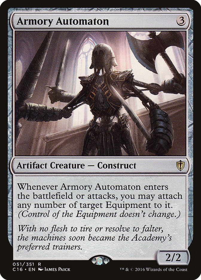 Armory Automaton [Commander 2016] Magic: The Gathering