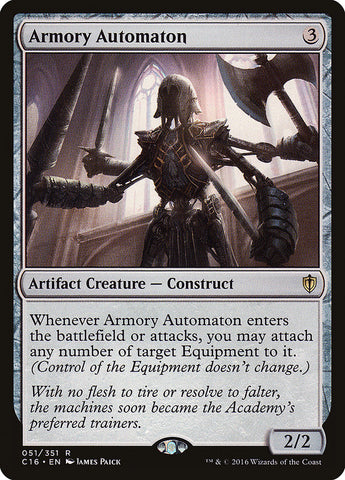 Armory Automaton [Commander 2016] Magic: The Gathering