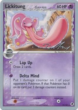 Lickitung (19/101) (Delta Species) (Legendary Ascent - Tom Roos) [World Championships 2007] Pokémon