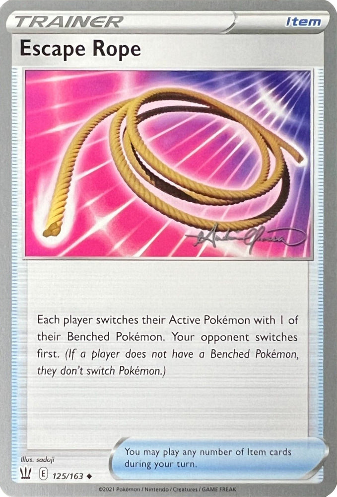 Escape Rope (125/163) (The Shape of Mew - Andre Chiasson) [World Championships 2022] Pokémon