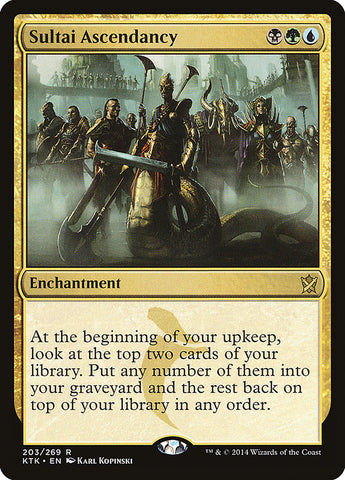 Sultai Ascendancy [Khans of Tarkir] Magic: The Gathering