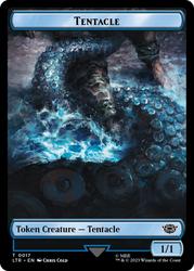 Tentacle // Food (0024) Double-Sided Token (Surge Foil) [The Lord of the Rings: Tales of Middle-Earth Tokens] Magic: The Gathering