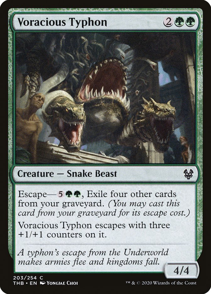Voracious Typhon [Theros Beyond Death] Magic: The Gathering
