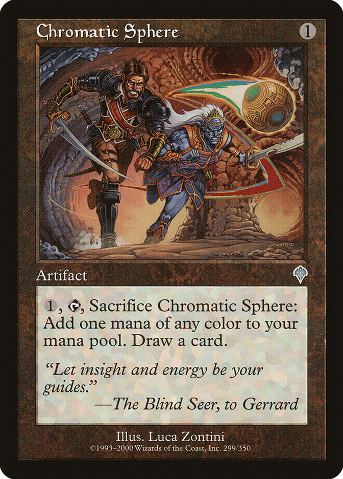 Chromatic Sphere [Invasion] Magic: The Gathering