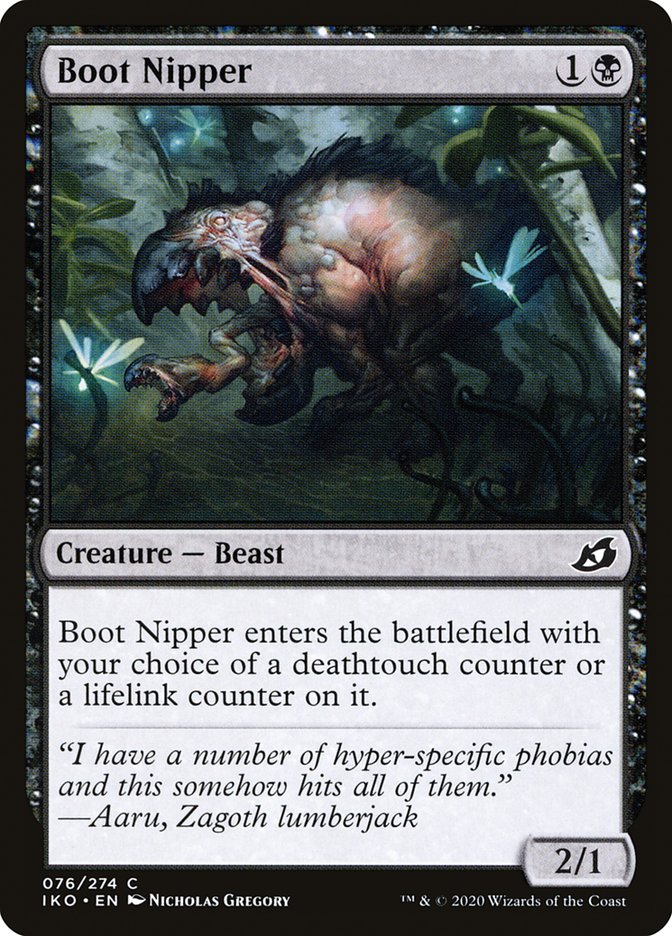 Boot Nipper [Ikoria: Lair of Behemoths] Magic: The Gathering