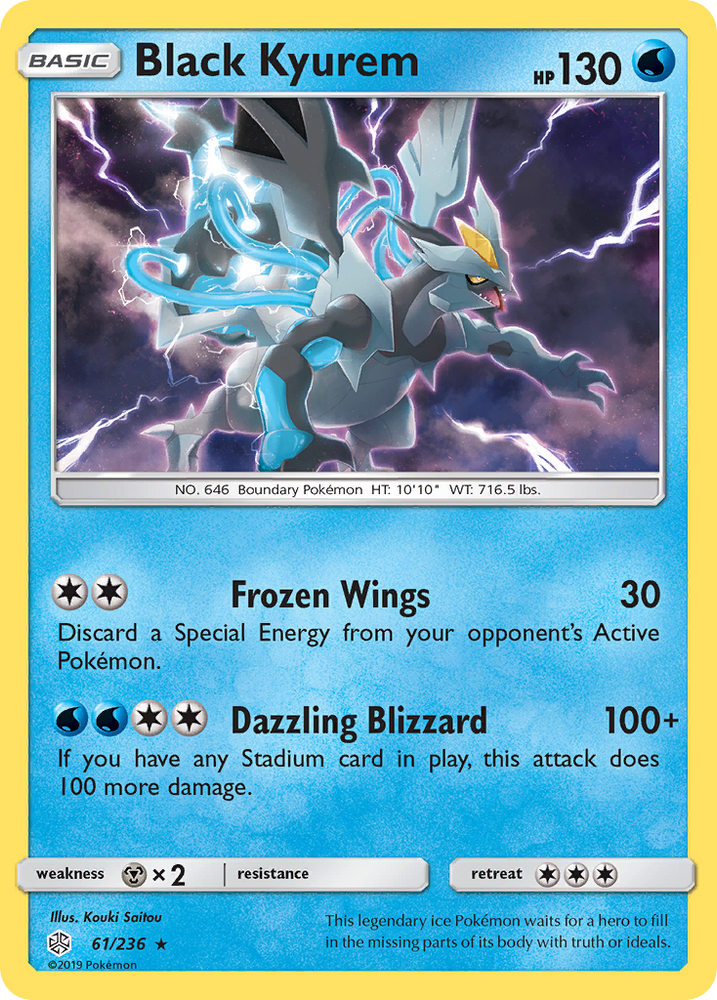 Black Kyurem (61/236) [Sun & Moon: Cosmic Eclipse] Pokémon