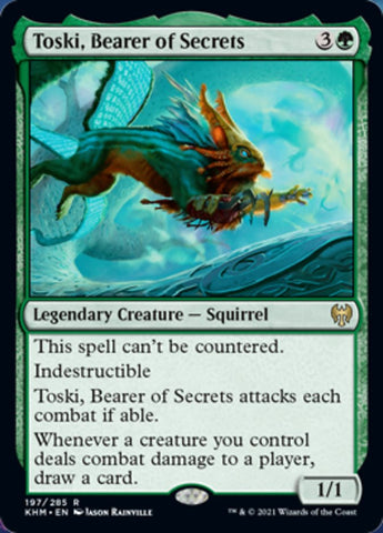 Toski, Bearer of Secrets [Kaldheim] Magic: The Gathering