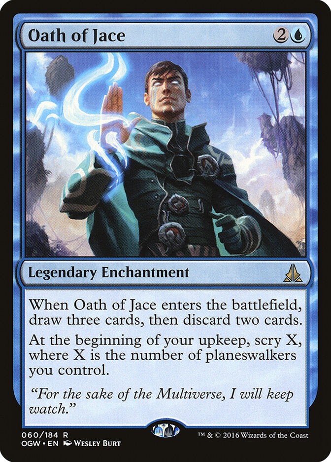 Oath of Jace [Oath of the Gatewatch] Magic: The Gathering