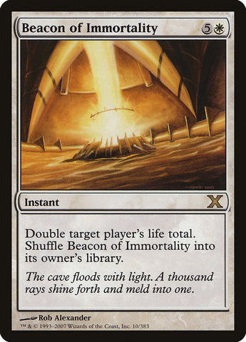 Beacon of Immortality [Tenth Edition] Magic: The Gathering