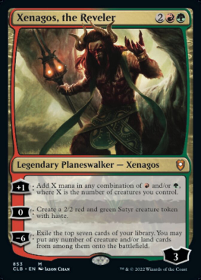 Xenagos, the Reveler [Commander Legends: Battle for Baldur's Gate] Magic: The Gathering