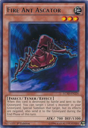 Fire Ant Ascator [LC5D-EN224] Rare Yu-Gi-Oh!