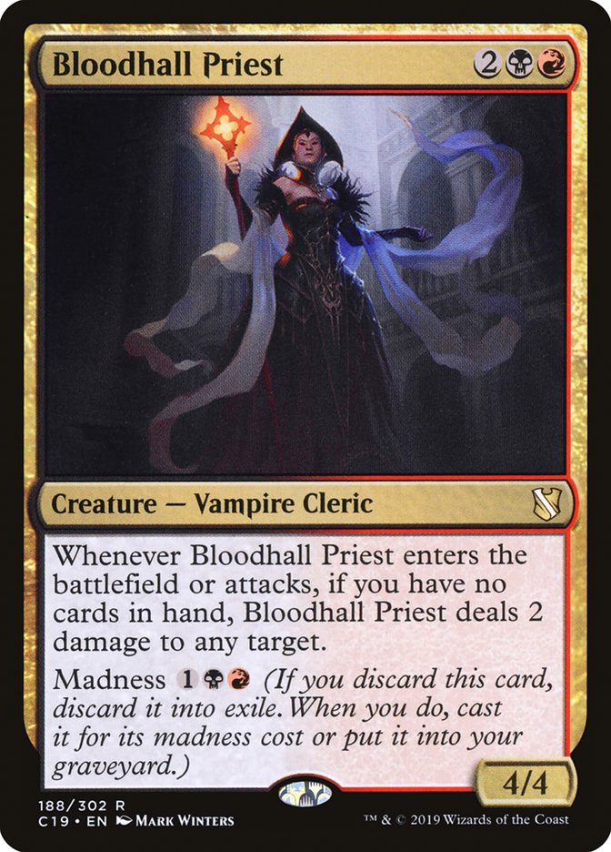 Bloodhall Priest [Commander 2019] Magic: The Gathering