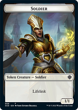 Eldrazi // Soldier Double-Sided Token [Starter Commander Decks] Magic: The Gathering