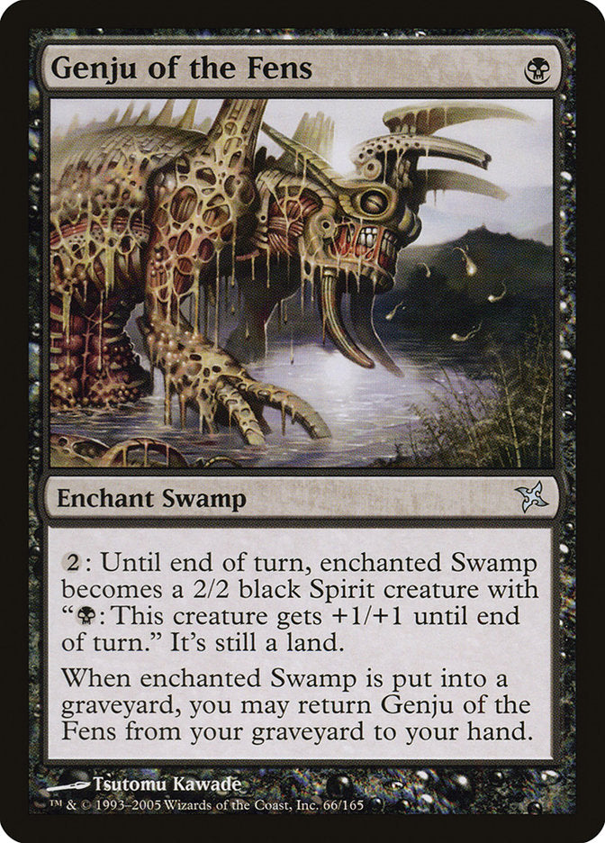 Genju of the Fens [Betrayers of Kamigawa] Magic: The Gathering