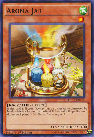 Aroma Jar [MP16-EN071] Common Yu-Gi-Oh!