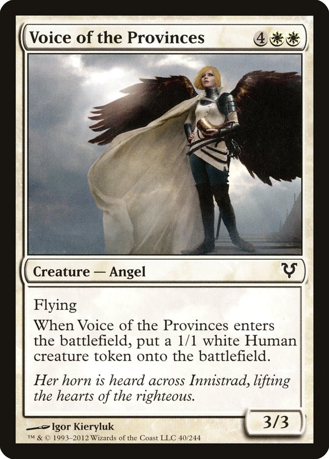 Voice of the Provinces [Avacyn Restored] Magic: The Gathering