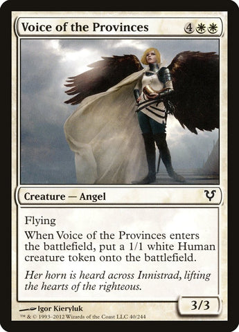Voice of the Provinces [Avacyn Restored] Magic: The Gathering