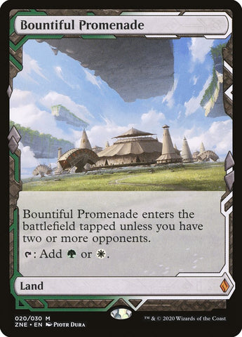 Bountiful Promenade (Expeditions) [Zendikar Rising Expeditions] Magic: The Gathering