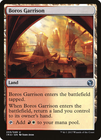 Boros Garrison [Iconic Masters] Magic: The Gathering