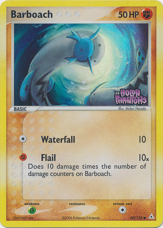 Barboach (60/110) (Stamped) [EX: Holon Phantoms] Pokémon